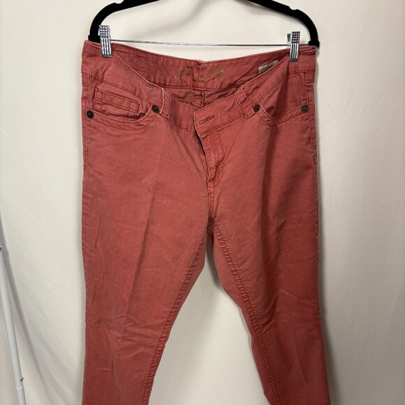 Seven7 Women's Size 16 Faded Coral Skinny Jeans - Picture 1 of 5